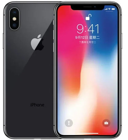 Original Apple iPhone X Face ID 64GB/256GB ROM 5.8" 3GB RAM 12MP Hexa Core iOS A11 Dual Back Camera 4G LTE Unlocked Smart Phone