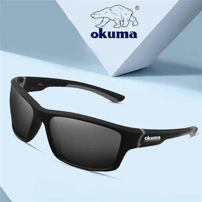 Okuma UV400 Fishing Sunglasses Men's Driving Shades Male Sun Glasses Hiking Fishing Classic Sun Glasses UV400 Eyewear