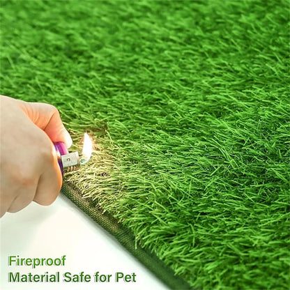 Artificial Grass Dog Potty Pad - Easy ToClean, Odor Resistant,Indoor/OutdoorPet Training Solution