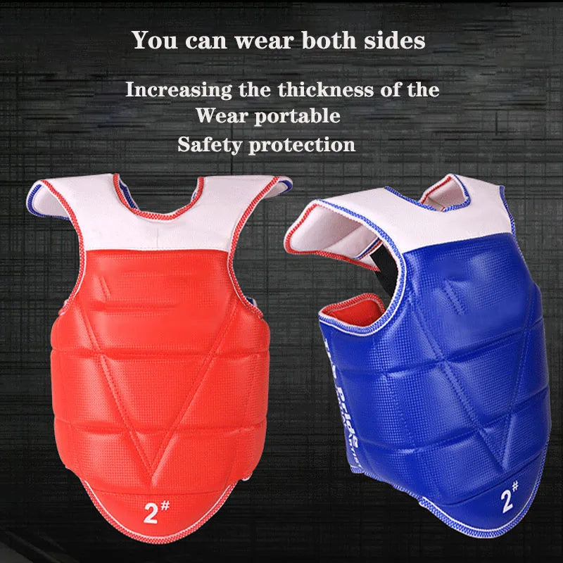 eight-piece Set Taekwondo Equipment Helmet Kickboxing Armor Guantes De Boxeo WTF Foot Gloves Game Equipment Capacete