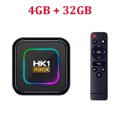 HK1 RBOX K8 Android 13 TV BOX RK3528 4G 32G 64G 128G 5G WIFI6 4K 8K 3D BT Smart TVBOX Google Global Media Player Set Top BOX