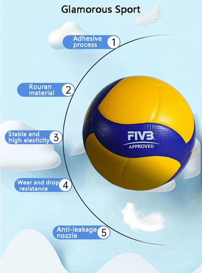 New Model Volleyball ball, Model200,Competition Professional Game Volleyball ,Optional Pump + Needle +Net Bag