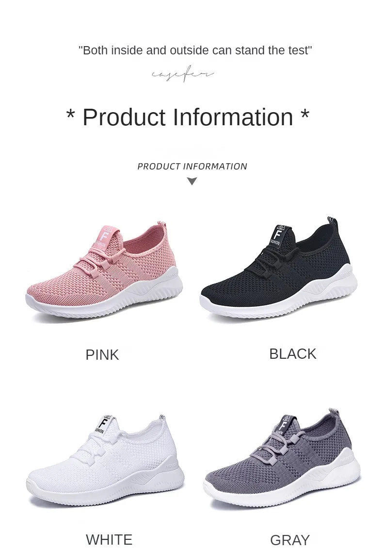 2023 Sport Running Shoes Women Air Mesh Breathable Walking Women Sneakers Comfortable  Fashion Casual Sneakers Chaussure Femme