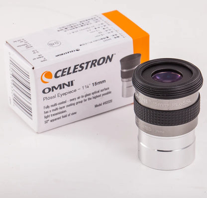 Celestron OMNI Eyepiece, Astronomical Telescope Accessory, 52-Degree Field of View, 4mm, 6mm, 9mm, 12mm, 15mm,32mm,40mm eyepiece