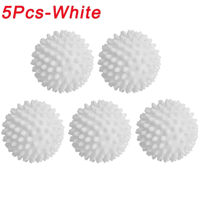 5/1pcs Magic Laundry Ball Reusable PVC Solid Cleaning Ball Household Cleaning Washing Machine Clothes Softener Cleaning Tools