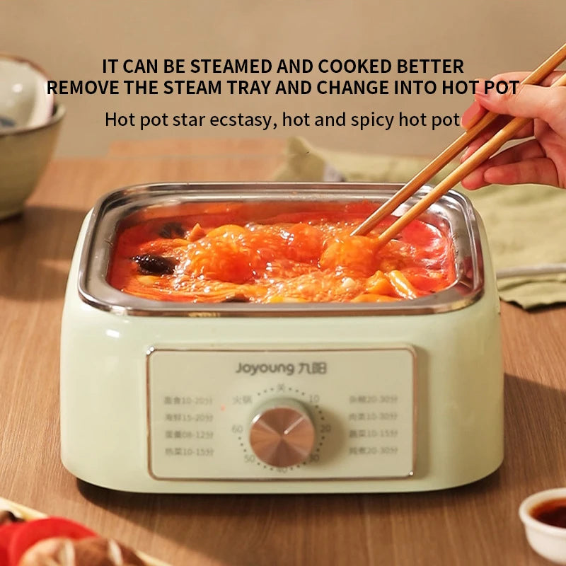 Joyoung electric steamer multifunctional household capacity multi-layer steamer box steamer breakfast machine