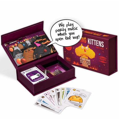 Zombie Kittens Card Game Fun Family Card Games for Adults Teens Kids for Game Night Entertainment 2-5 Playe