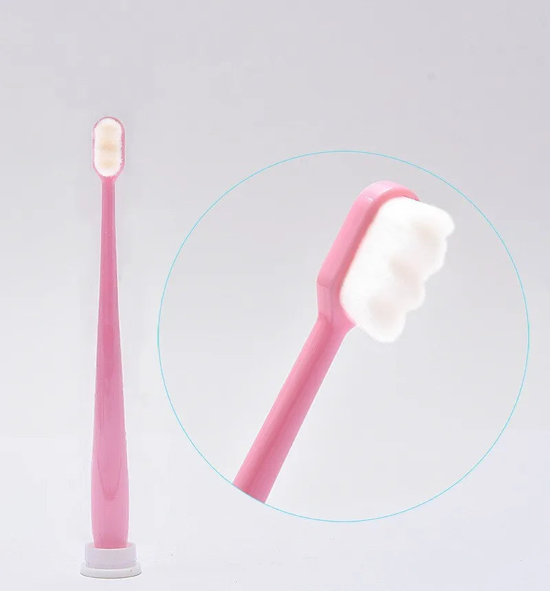 Environmentally Toothbrush Ultra-fine Soft Toothbrush Deep Cleaning soft brush teeth Adult kids Manual Toothbrush For Oral Care