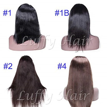 Deep Wave 5x5 Silk Base Full Lace Human Hair Wig Brazilian Remy Hair Pre Plucked Silk Top Full Lace Wig Fedex Fast Shipping