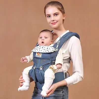 Egobaby 360 Baby Carrier Ergonomic Kangaroo Infant Kid Sling Back Front Facing Backpack Wrap Baby Bag 0-36 Months