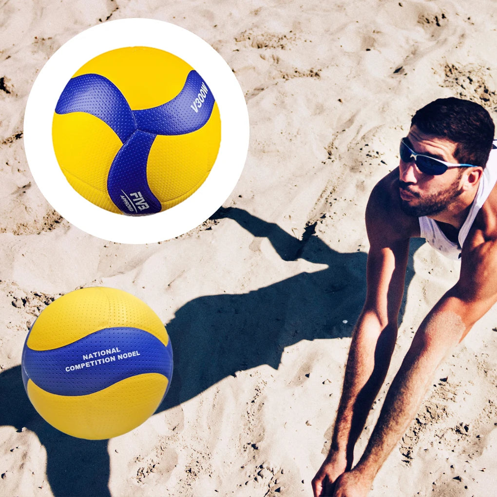 New professional beach volleyball V300W  MVA300 PU Size 5for Adult Children Contest Training  Volleyball