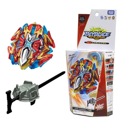 Original Takara Tomy Beyblade Burst BU B-203 Helios Hyperion Ultimate Fusion DX Set