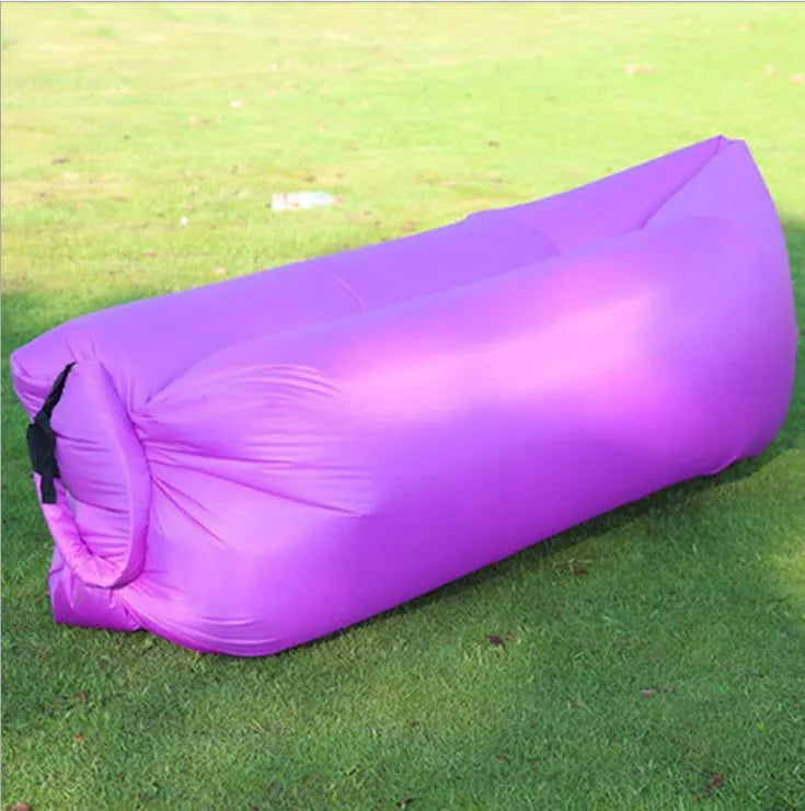 Ultra Light Pillow Style Lazy Sofa Inflatable Sofa Portable Foldable Sleeping Bag Inflatable Sofa Bed