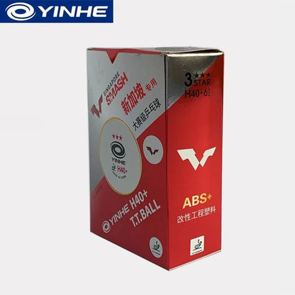 Original Yinhe WTT Pingpong Balls 2024 Singapore Grand Slam Table Tennis Balls Seam H40+ ABS New Materials