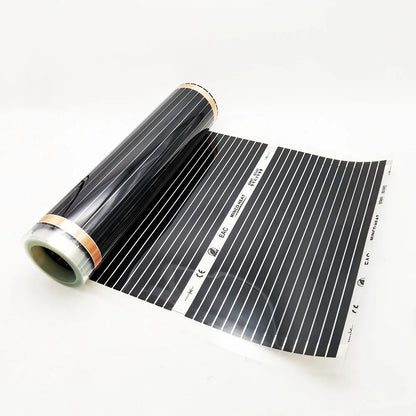 MINCO HEAT Infrared Heating Film 220V Electric Warm Floor System 50CM Width 220W/m2 Heating Foil Mat