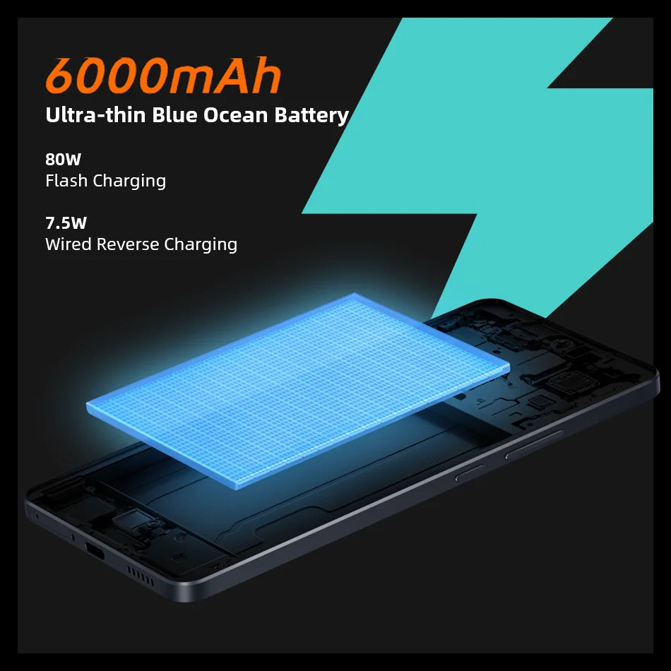 IQOO Z9 5G NFC Snapdragon 7 Gen 3 Octa Core 6.78" 144Hz AMOLED Screen Smartphone 6000mAh Battery 80W Fast Charger 50MP Camera