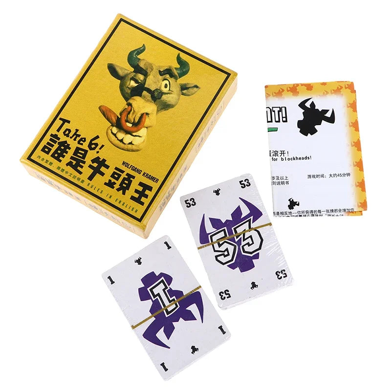 Take 6 Nimmt Board Game  2-10 Players Funny Gift For Party Family Card Games