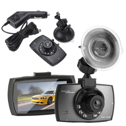 G30 Car DVR Dash Cam Full HD 1080P G-sensor Driving Recorder Cycle Recording Night Vision Wide Angle Video Camera