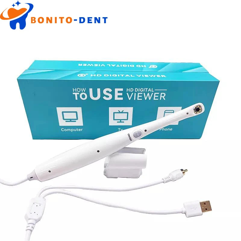 8 PCS LED Odontologico TV/USB Intraoral Intra Oral Camera Produtos Odontológicos Para Dentista