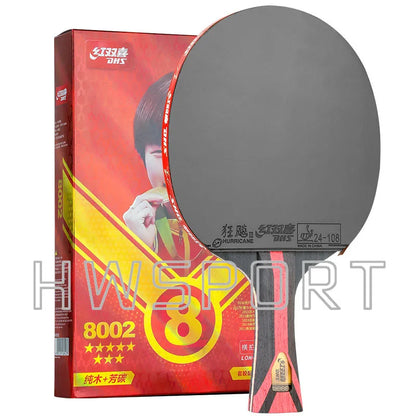 Original DHS 7 Star Table Tennis Racket Offensive 8 Star 9 Star Professional Ping Pong Racket ALC Carbon Paddle