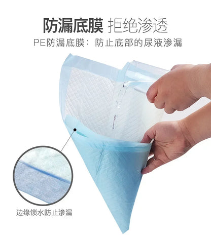 Disposable Newborn Baby Dry Care Pad Adult Large Size Waterproof Non Washable Diaper Mat Baby Thick Absorbent Leak Proof Diaper