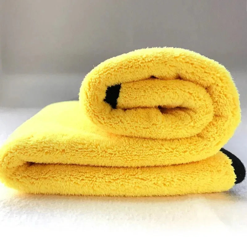 20/1Pcs Thicken Microfiber Cloths Double Sides Cleaning Towels Car Washing Drying Cloth Super Absorbent Auto Detailing Towel Rag