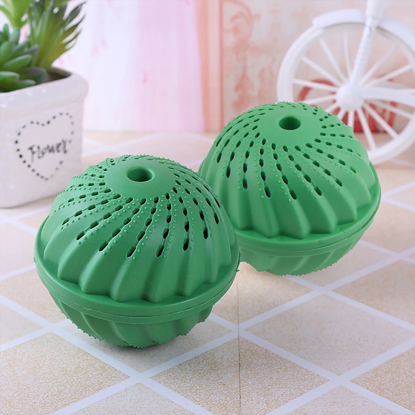 1-6PCS Eco-Friendly Wash Ball - Washing Machine Non-Chemical Detergent Laundry Ball  Household Eco Hi-Ball