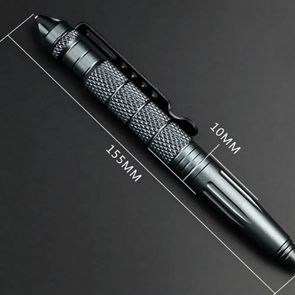 Multi Functional Tactical Pen Self Defense Pen Emergency Glass Breaker Pen Security Protection Survival EDC Outdoor Multitool