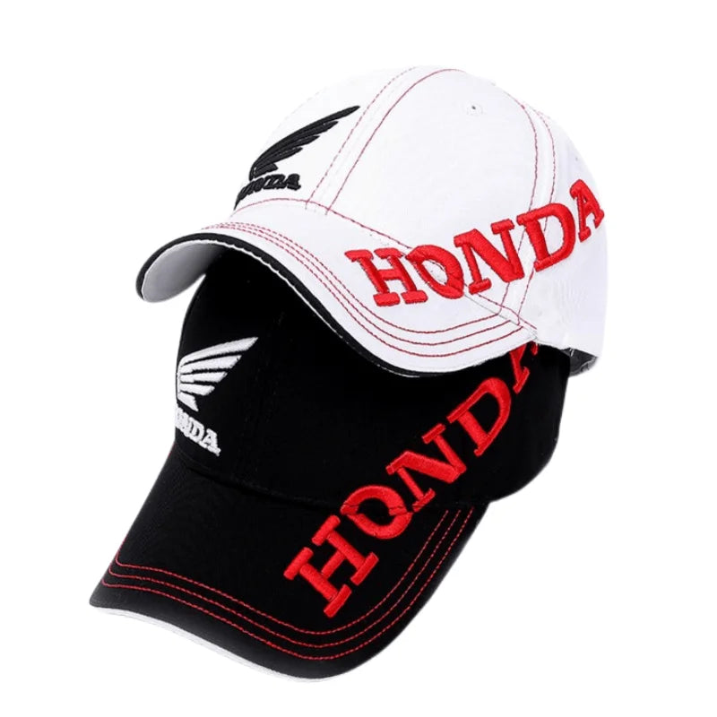 HONDA Car Baseball Cap Cotton Embroidery Women's Outdoor Sunscren Sun Hat Men's Golf Hat Best Acessores for Honda Cars