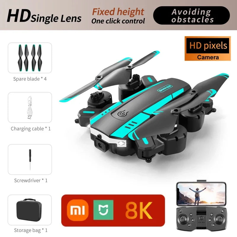 Xiaomi MIJIA T6 Drone 8K Profesional 4K HD GPS Camera Obstacle Avoidance Aerial Photography Optical Flow Foldable Quadcopter 1KM