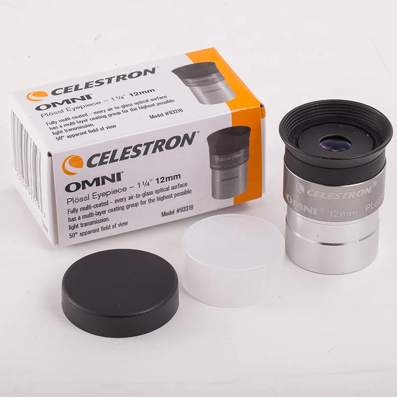 Celestron OMNI Eyepiece, Astronomical Telescope Accessory, 52-Degree Field of View, 4mm, 6mm, 9mm, 12mm, 15mm,32mm,40mm eyepiece