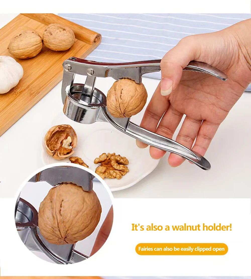 Garlic Press Crusher Mincer Kitchen Stainless Steel Garlic Smasher Squeezer Manual Press Grinding Tool Kitchen Accessories