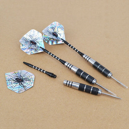 3pcs/Set Professional Tungsten Steel Needle Tip Darts Sports Steel Shafts Flights Tip 22g Darts Darts O7Q8