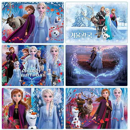 Disney "Frozen" Background Anna Elsa Princess Theme Backdrop Children's Birthday Party Decoration Baby Shower Party Props Banner