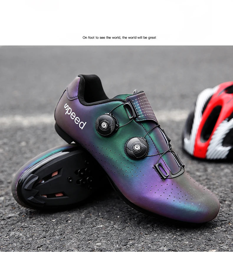 New MTB Cycling Shoes Men Self-Locking Racing Shoes Road Cycling Shoes Speed Flat Cycling Sports Shoes Women Bicycle