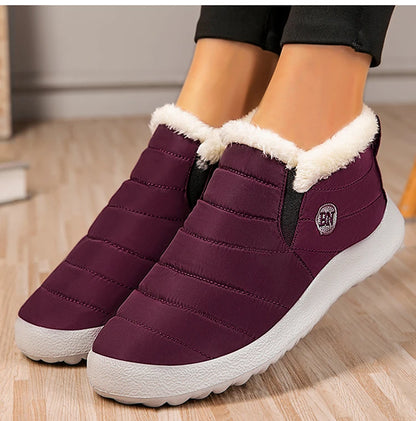 2025 Women Waterproof Shoes Sneakers Winter Plus Size Platform Shoes Flat Platform Sneakers Breathable Outdoor Shoes Woman Mujer