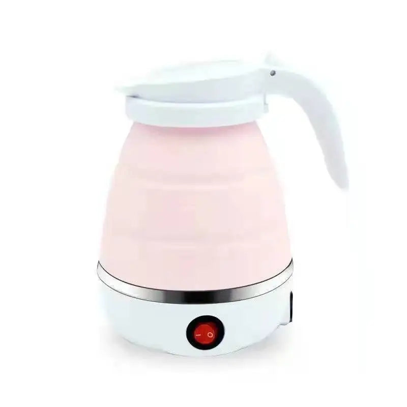 Electric Kettle Folding Electric Port Portable Travel Camping Kettle 600ML Electric Water Heater Portable Foldable Kettle Port