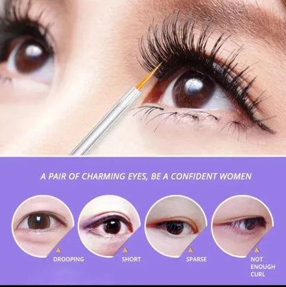 7 Days Fast Eyelash Growth nutrition Serum Natural Curl Health Volume & Thicken Eyelash Treatment Eyelash & Eyebrow Enhancer