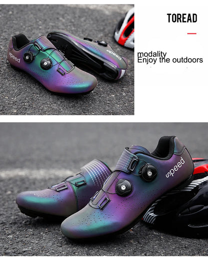 New MTB Cycling Shoes Men Self-Locking Racing Shoes Road Cycling Shoes Speed Flat Cycling Sports Shoes Women Bicycle