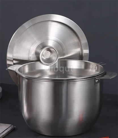 Flat cover wok lid cover Cookware Round Stainless Steel Glass Lid For Frying Pan Cooking Pot Wok With Knob Kitchen food lid