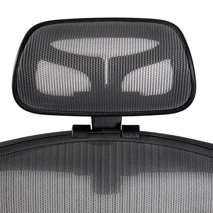 New Headrest for Herman Miller remastered Aeron office Chair Black/Graphite Color. Headrest ONLY - Chair Not Include