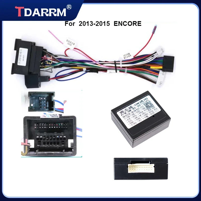 TDARRM Car Radio Adapter Canbus Box Amplifier Decoder For Opel Astra Zafira Antara Vectra Corsa Meriva Combo Agila