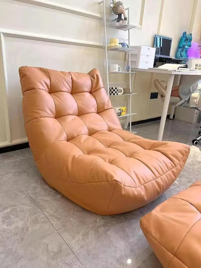 Large Lazy Sofa Tatami Sleep Caterpillar Single Bedroom Small Sofa Master Bedroom Lounge Chair Balcony Leisure Chair