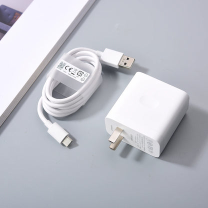 OPPO 80W SuperVOOC EU US Charger Fast Charging Power Adapter USB C Cable For OPPO Reno 12 11 10 Pro Find X2 X3 X5 X6 Pro Q5 Q3