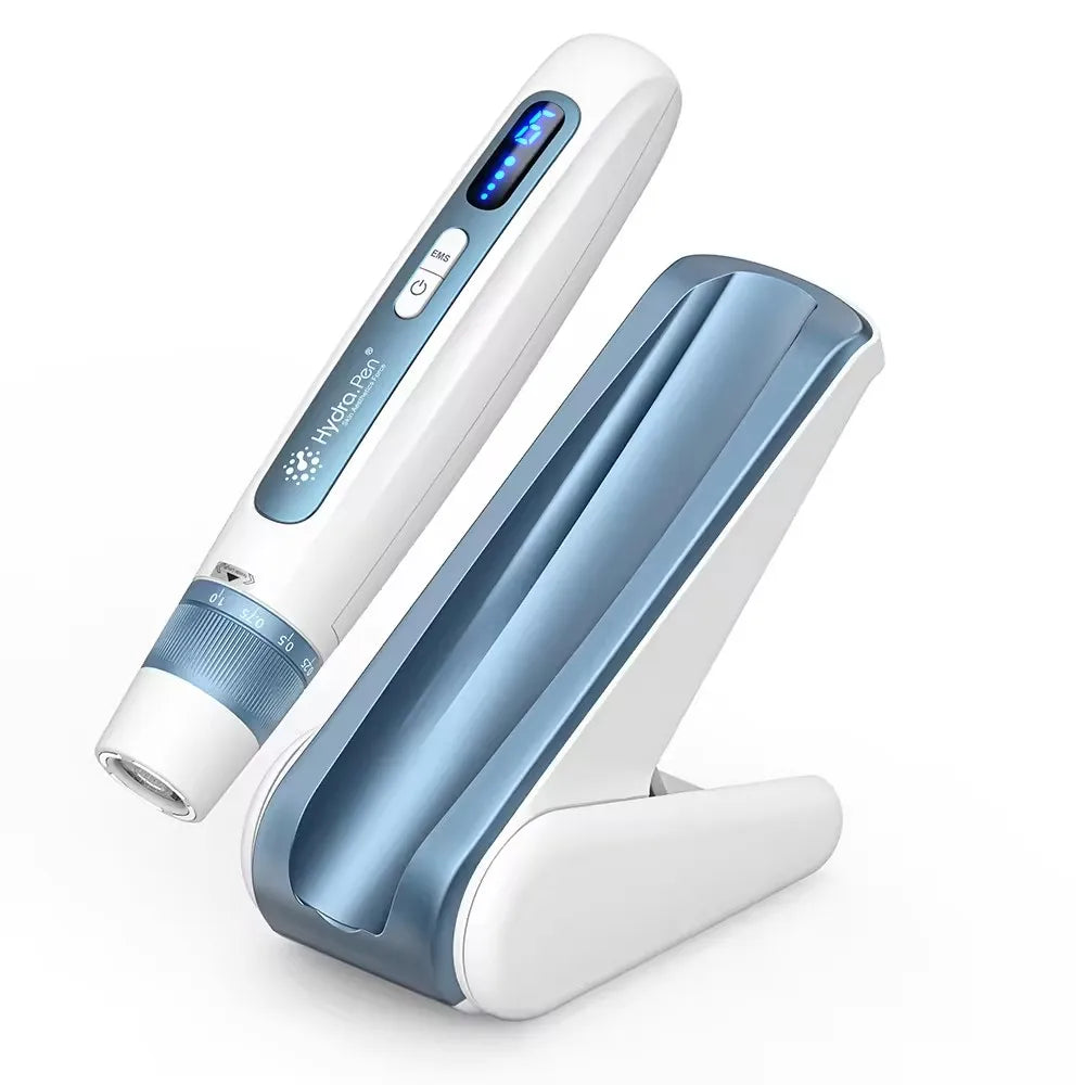 New Arrival Derma Pen 4-pole EMS Microcurrent Beauty Machine Hydra Pen H5 Automatic Infusion Microneedling Pen