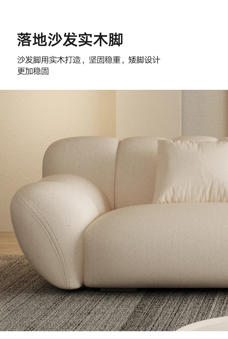 Comfortable Relaxing White Sofa Set, Modern Living Room, Lazy Sofa, Nordic Designer, Sofy Do Salonu, Garden Furniture