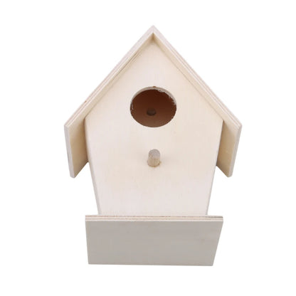 Pet Bird House Parakeet Nest Box Bird House Budgie Wood Breeding Box For Lovebirds Parrotlets Mating Box