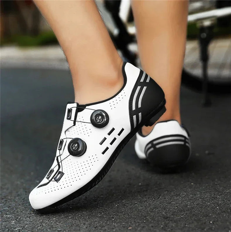 New Cycling Shoes for Men Women Speed Mountain Bicycle Flat SPD Pedals Racing Biking MTB Cleats Road Bike Sneakers