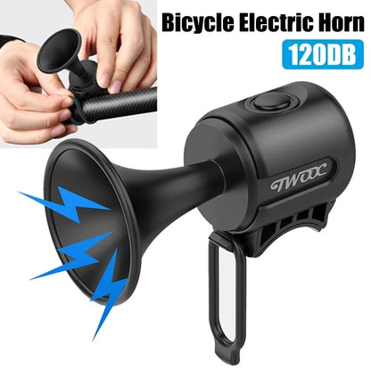 Bicycle Horn Electric Scooter Bell 120DB Waterproof Bike Horn MTB Road Cycling Bicycle Alarm Horn For Xiaomi M365 Pro Accessorie