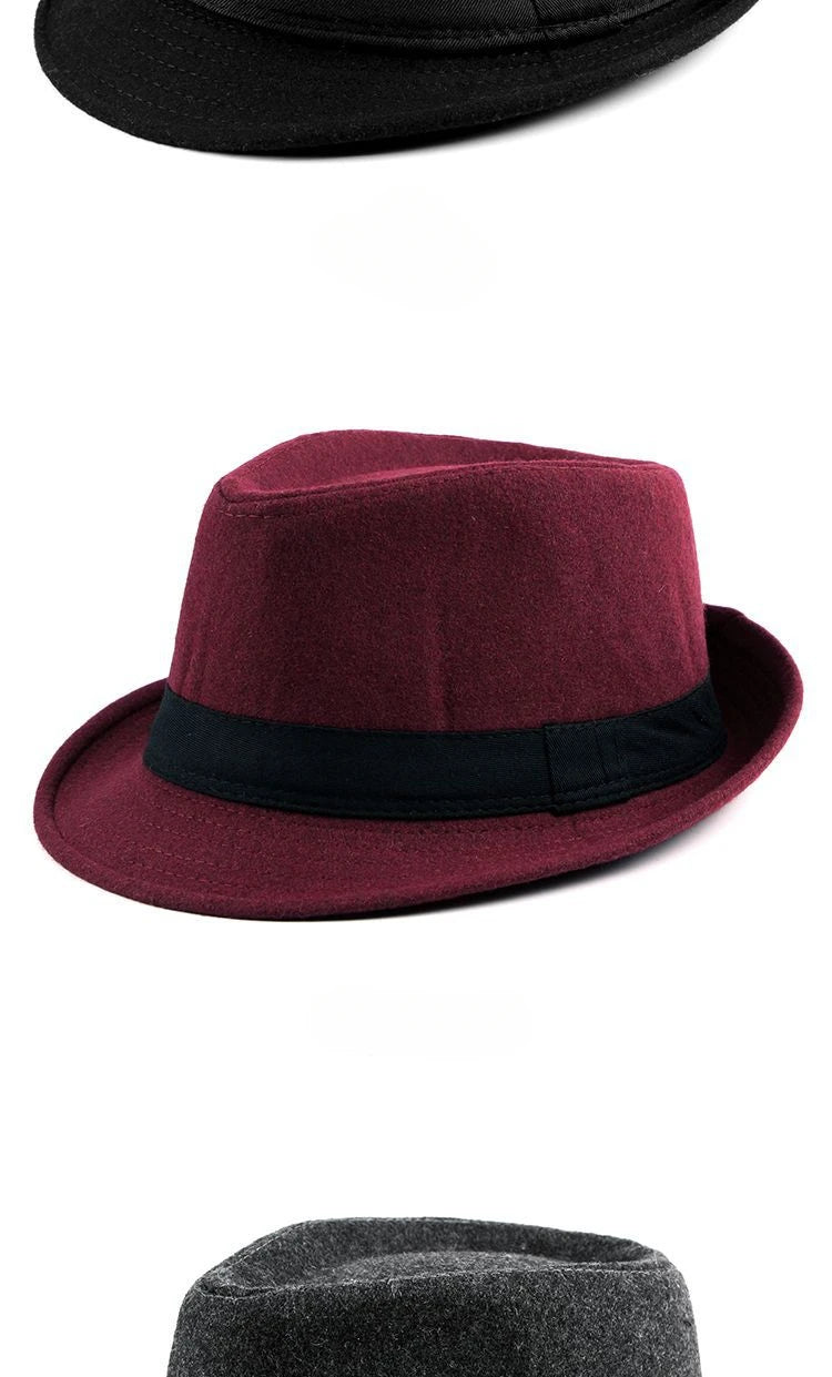 Spring Summer Men's Hats Fedoras Top Jazz Hat  Bucket Bowler Hats Chapeau Hats Fedora Hat Women Black Hat Wedding Hat Caps